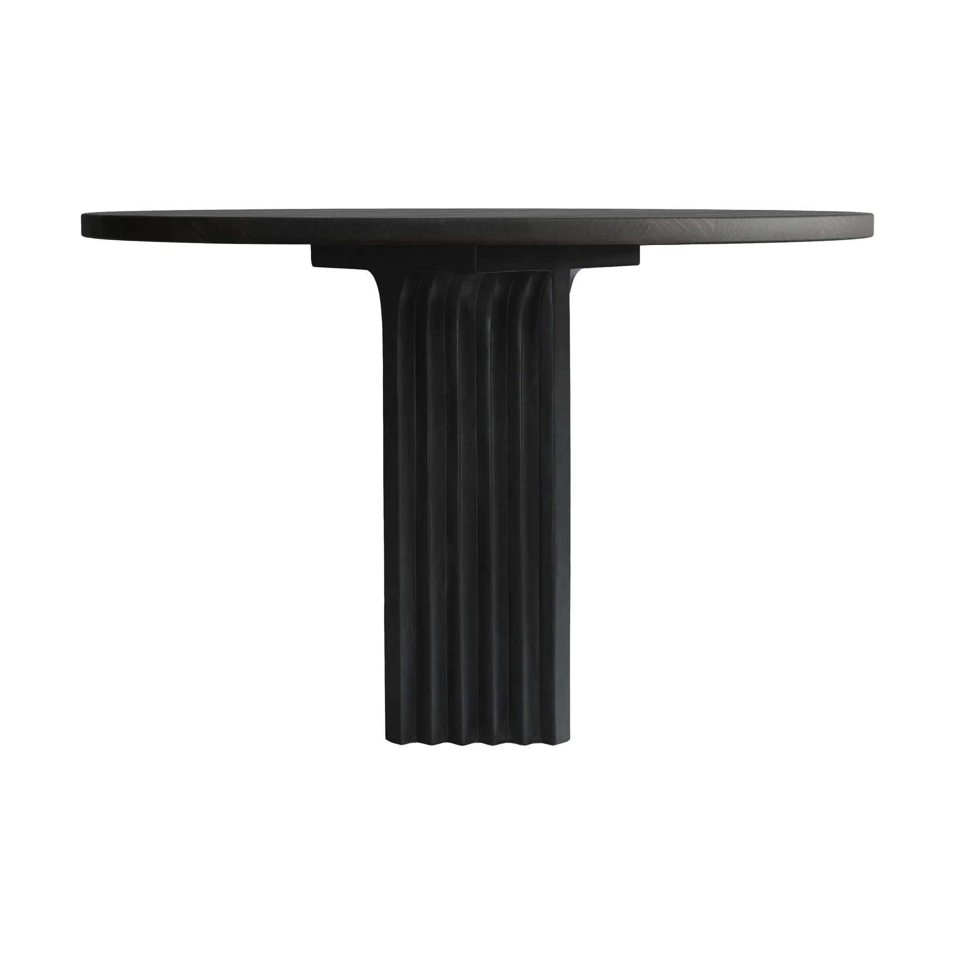 Arc matbord Ø120 cm, Coffee black oak 101 Copenhagen