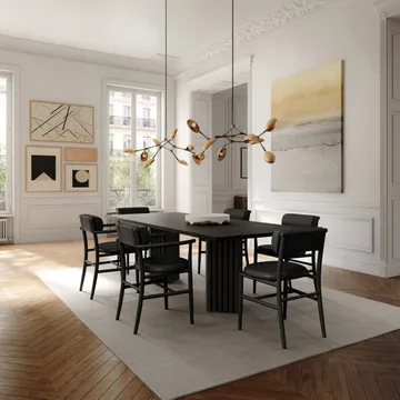 Arc matbord 95x250 cm - Coffee black oak - 101 Copenhagen