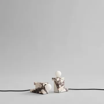 Brick låg lampa 8x14 cm - Calacatta - 101 Copenhagen