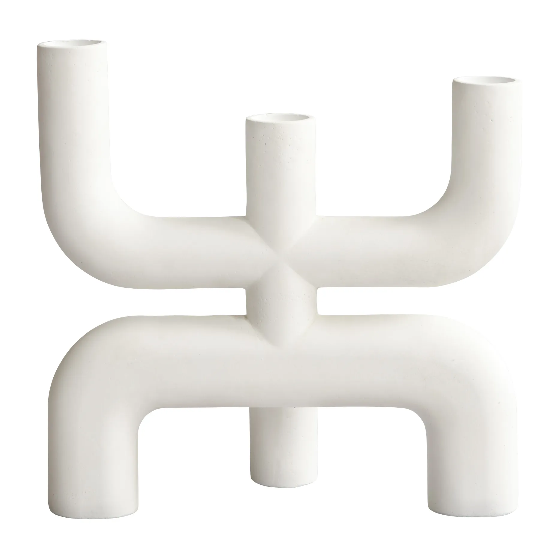 Cobra ljusstake 25x25 cm, Bone White 101 Copenhagen