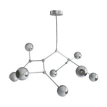 Drop Chandelier Globe takkrona - Chrome - 101 Copenhagen