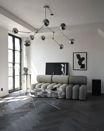 Drop Chandelier Globe takkrona - Chrome - 101 Copenhagen