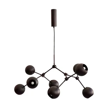 Drop Chandelier Globe takkrona mini - Burned black - 101 Copenhagen