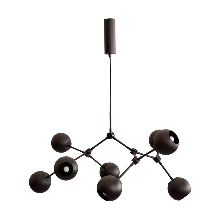 Drop Chandelier Globe takkrona mini - Burned black - 101 Copenhagen