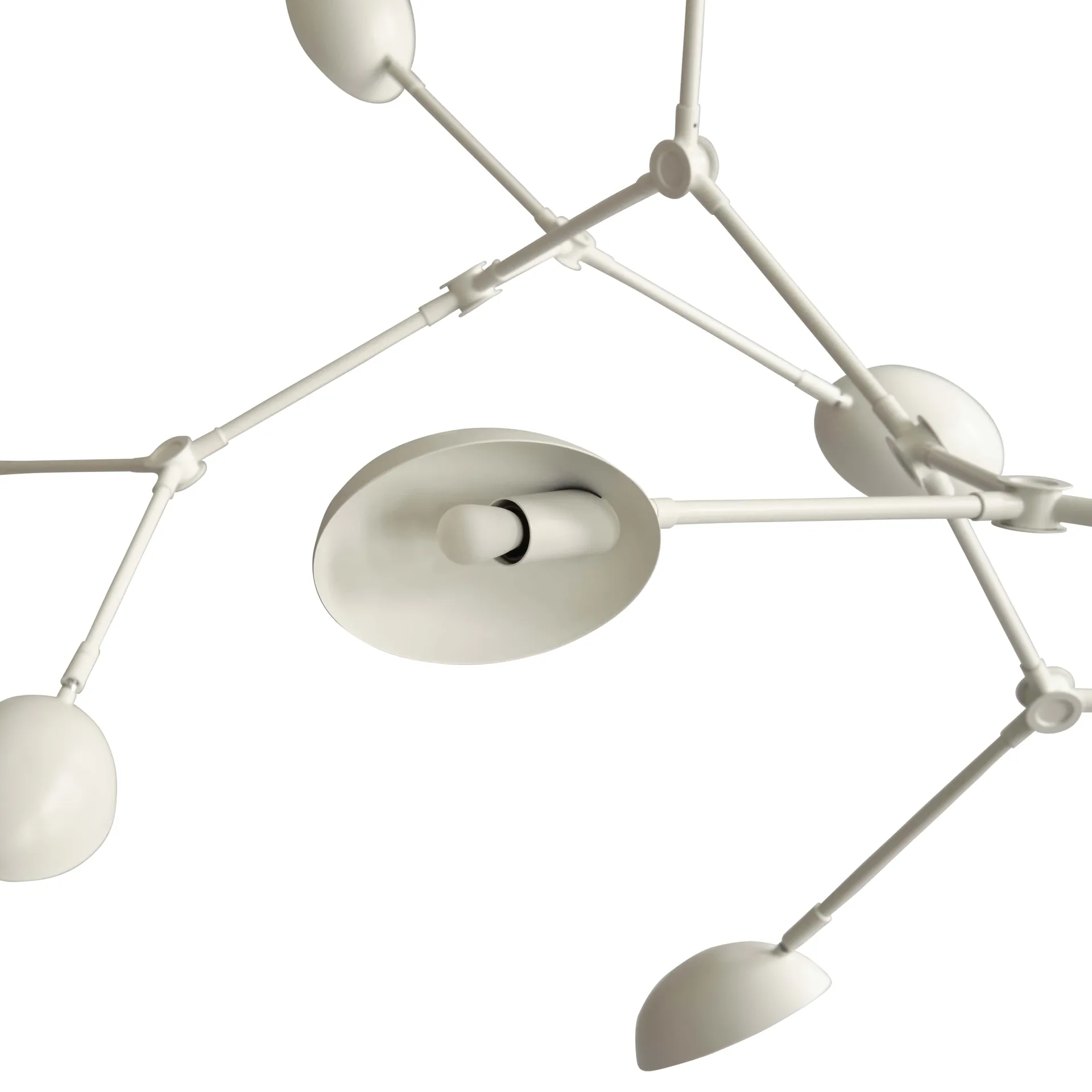 Drop Chandelier takkrona, Vit 101 Copenhagen