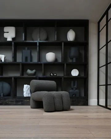 Foku Chair loungefåtölj - Deep taupe - 101 Copenhagen