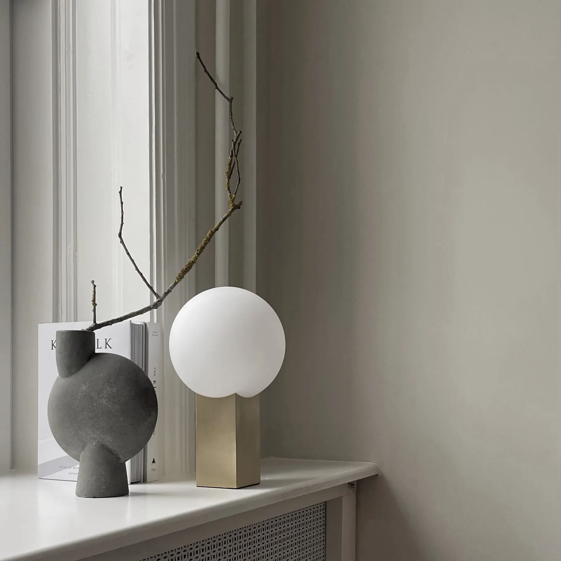 Hoop bordslampa 34 cm, Mässing 101 Copenhagen