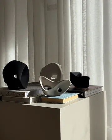 Ori skulptur 2 delar - Black - 101 Copenhagen