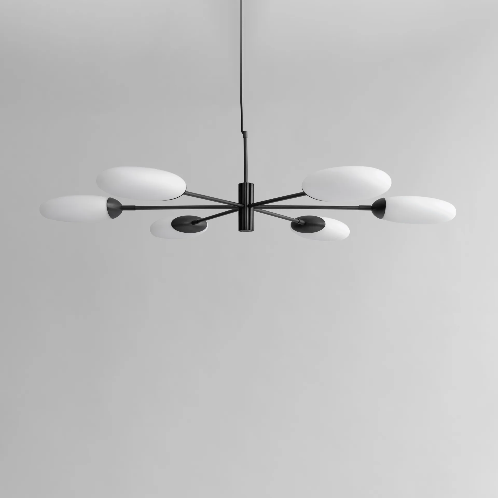 Salon Chandelier takkrona grande, Opaque 101 Copenhagen