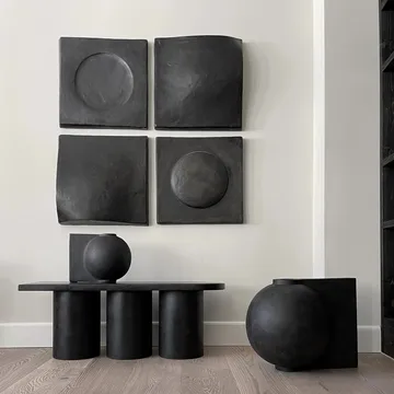 Sculpt Art Shield väggdekoration 58x58 cm - Coffee - 101 Copenhagen