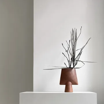 Sphere Kvadratisk vas mini - Terrakotta - 101 Copenhagen