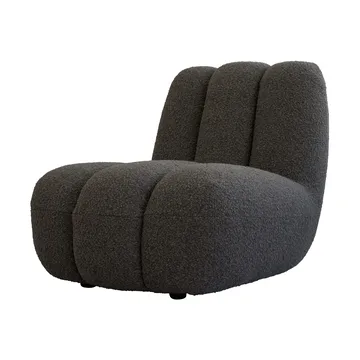 Toe loungefåtölj bouclé - Deep taupe - 101 Copenhagen
