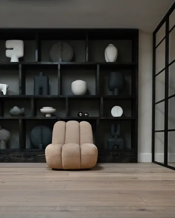 Toe loungefåtölj - Nubuck - 101 Copenhagen