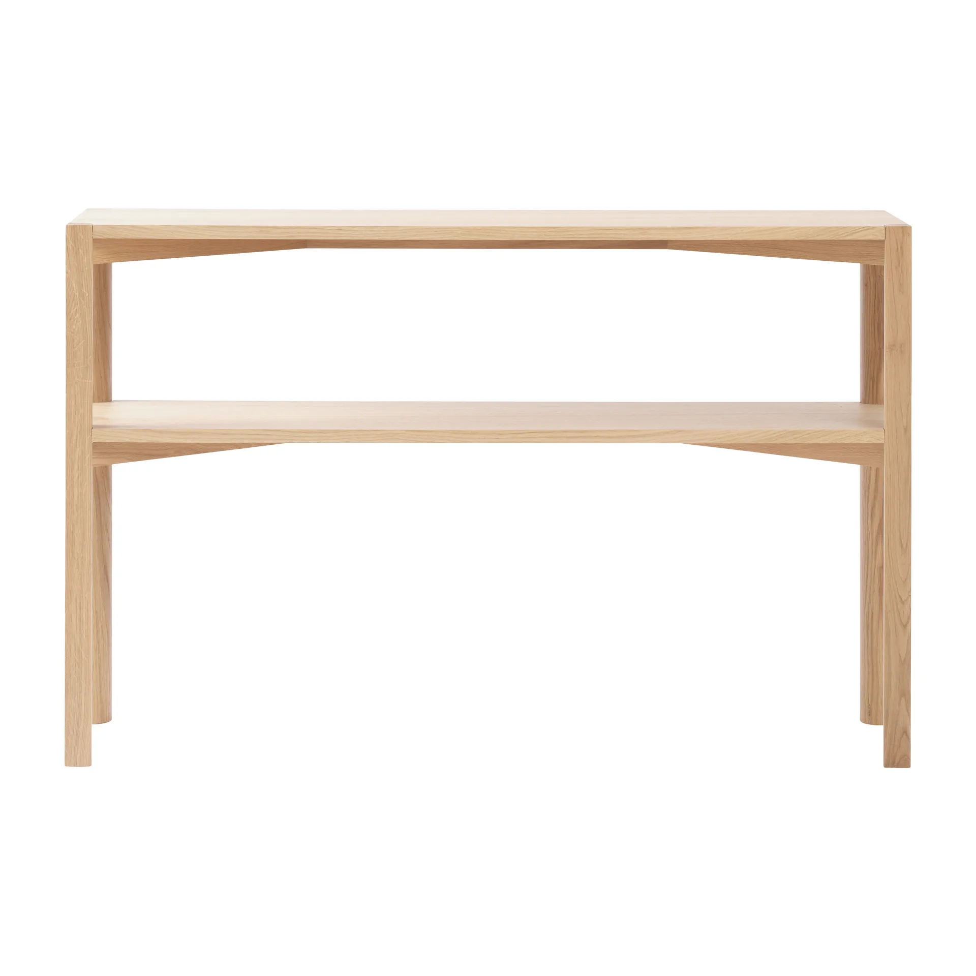 Anton konsolbord 35x125 cm, Vitpigmenterad ek 1898