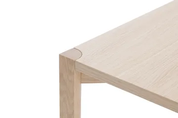 Anton konsolbord 35x125 cm - Vitpigmenterad ek - 1898