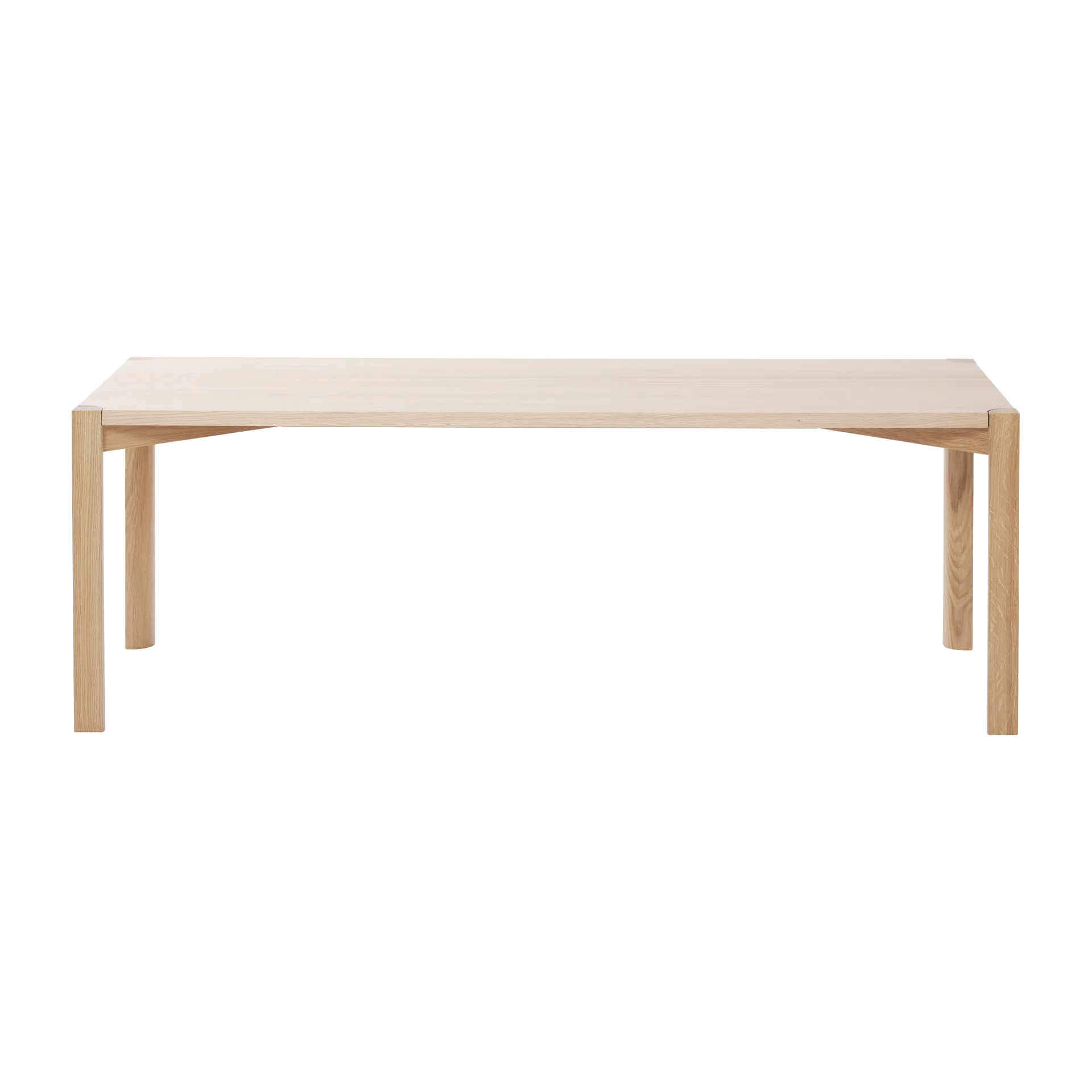 Anton soffbord 50x125 cm, Vitpigmenterad ek 1898
