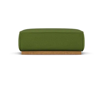 Bergsdal fotpall - Luiza Green 3975-ekbetsad ask - 1898