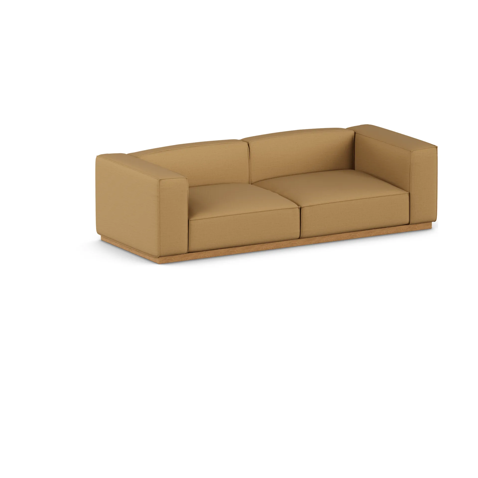 Bergsdal soffa, Same Ochre 6676-ekbetsad ask, 3-sits 1898