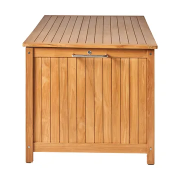 Bjärknäs dynbox med hjul L 180x85x75 cm - Teak - 1898