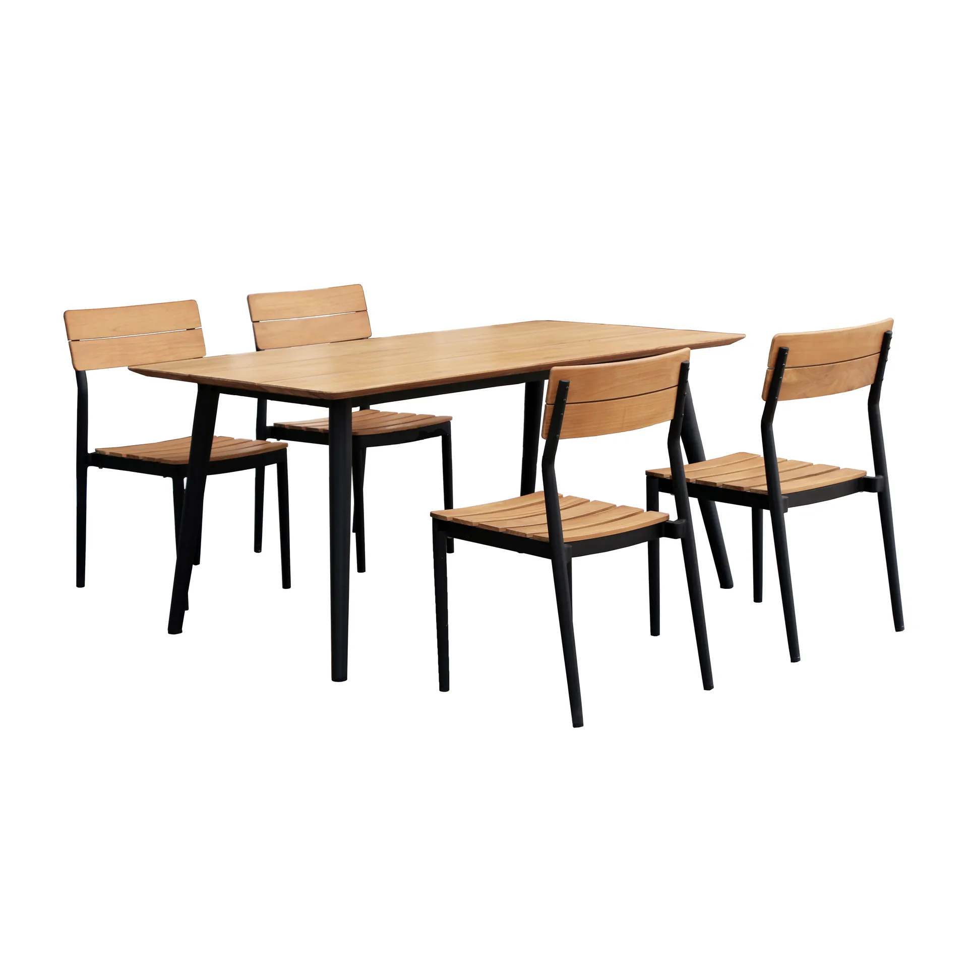 Björnö matgrupp med 4 stolar teak 1898