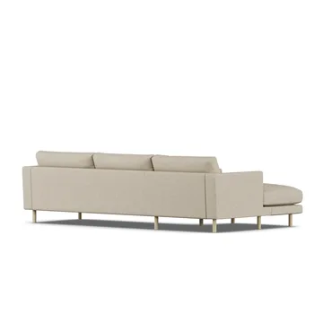 Bredhult soffa - Bern Beige 0341-vitoljad ek, 2,5-sits C2 - 1898