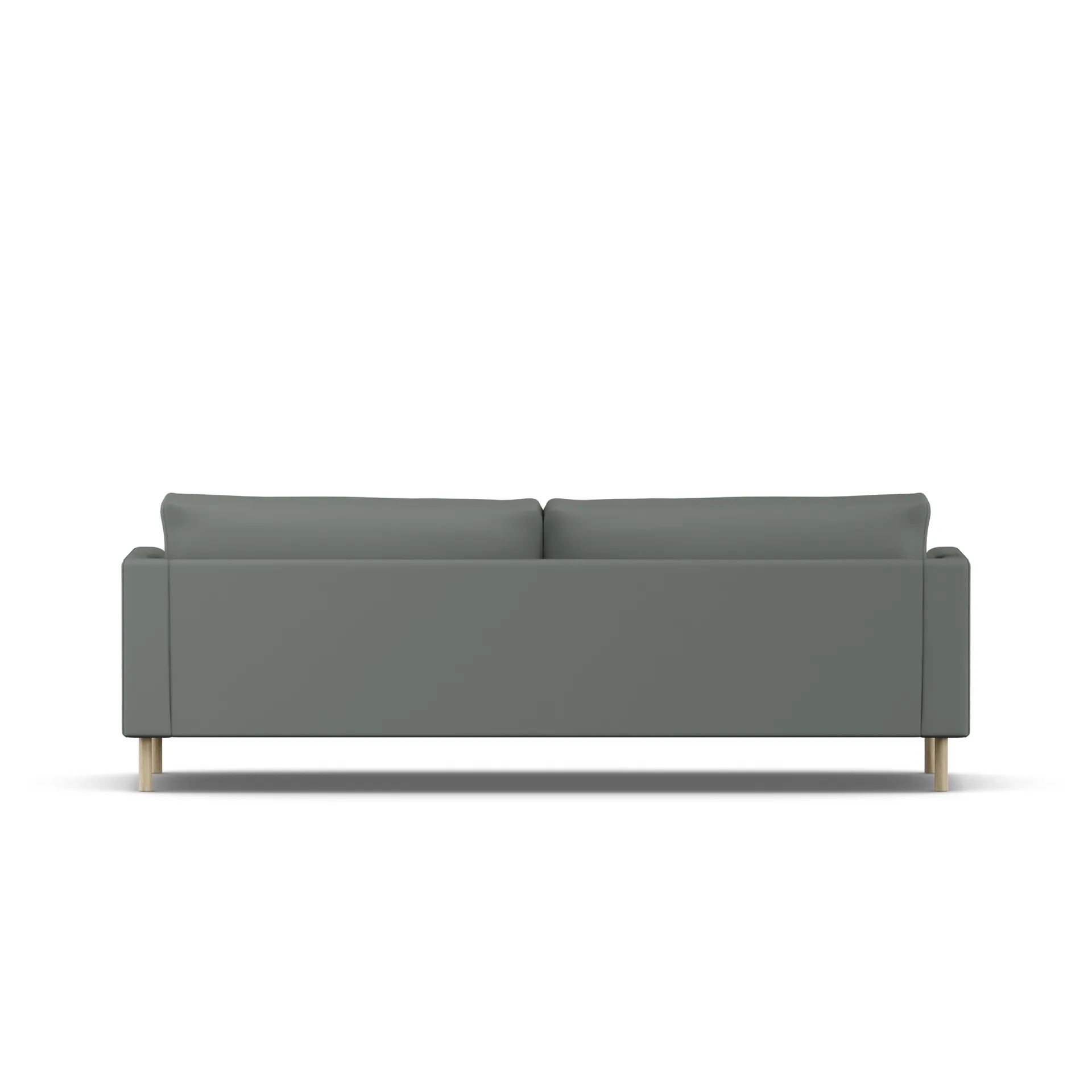 Bredhult soffa, Caleido Grey 1240-vitoljad ek, 3-sits 1898