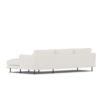 Bredhult soffa - Jump Off White 1954-svart stål, 2,5-sits C1 - 1898
