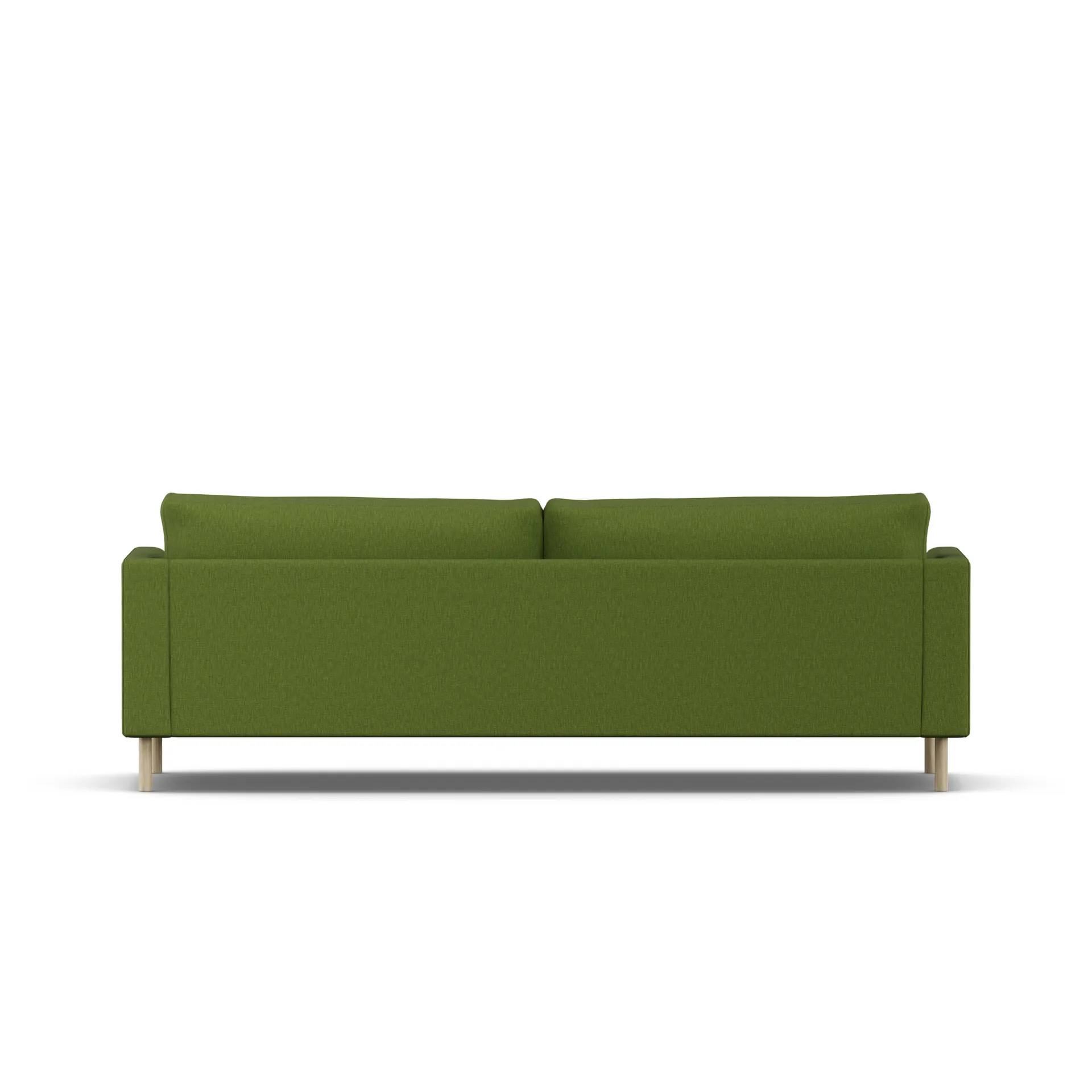 Bredhult soffa, Luiza Green 3975-vitoljad ek, 3-sits 1898