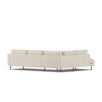 Bredhult soffa - Same Beige 6670-svart stål, 3-sits A2 - 1898