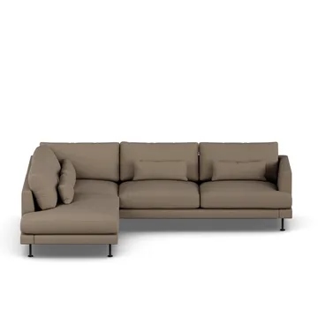 Bredhult soffa - Same Mole 6674-svart stål, 3-sits A2 - 1898