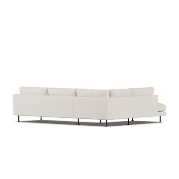 Bredhult soffa - Same Off White 6671-svart stål, 3-sits A2 - 1898