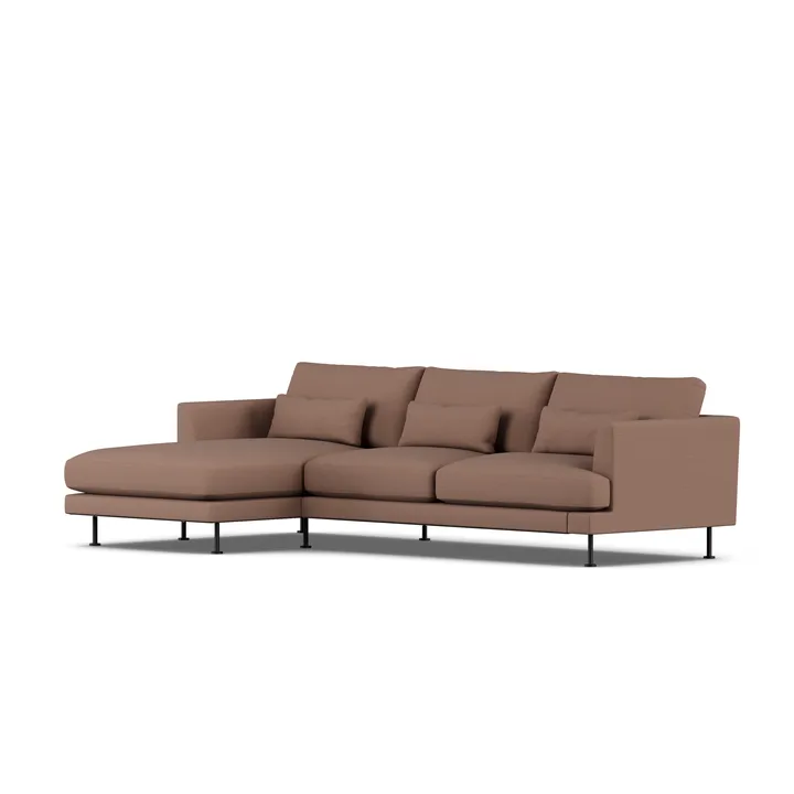 Bredhult soffa - Same Rust 6675-svart stål, 2,5-sits C2 - 1898