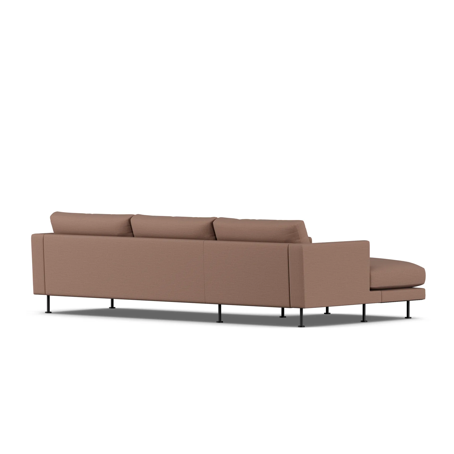 Bredhult soffa, Same Rust 6675-svart stål, 2,5-sits C2 1898