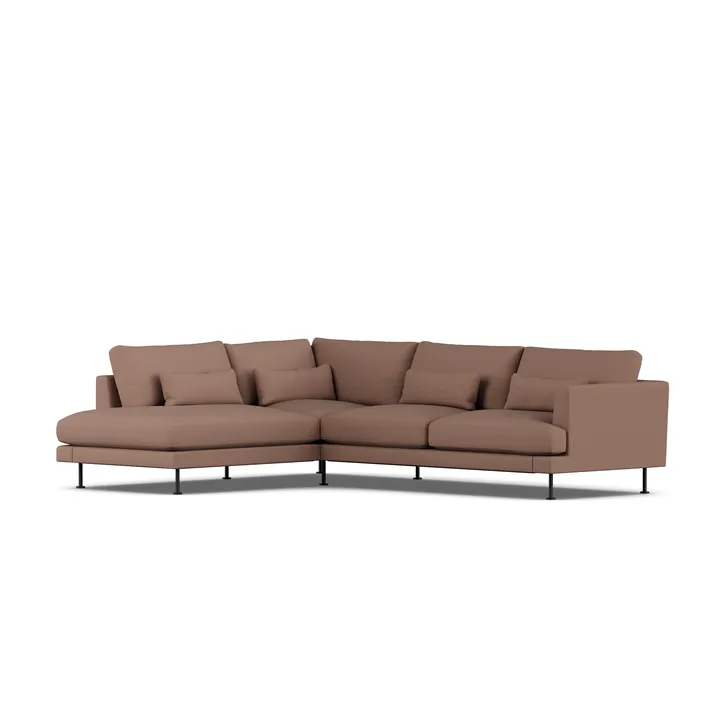 Bredhult soffa - Same Rust 6675-svart stål, 3-sits A2 - 1898