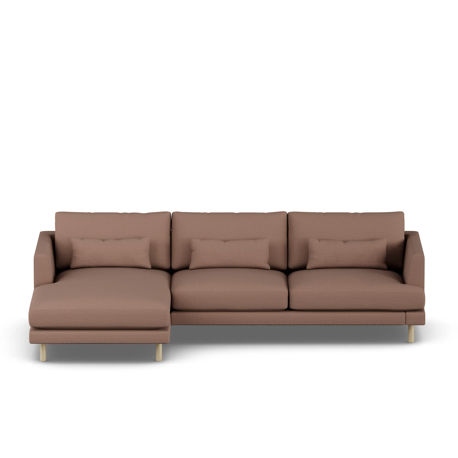 Bredhult soffa, Same Rust 6675-vitoljad ek, 2,5-sits C2 1898