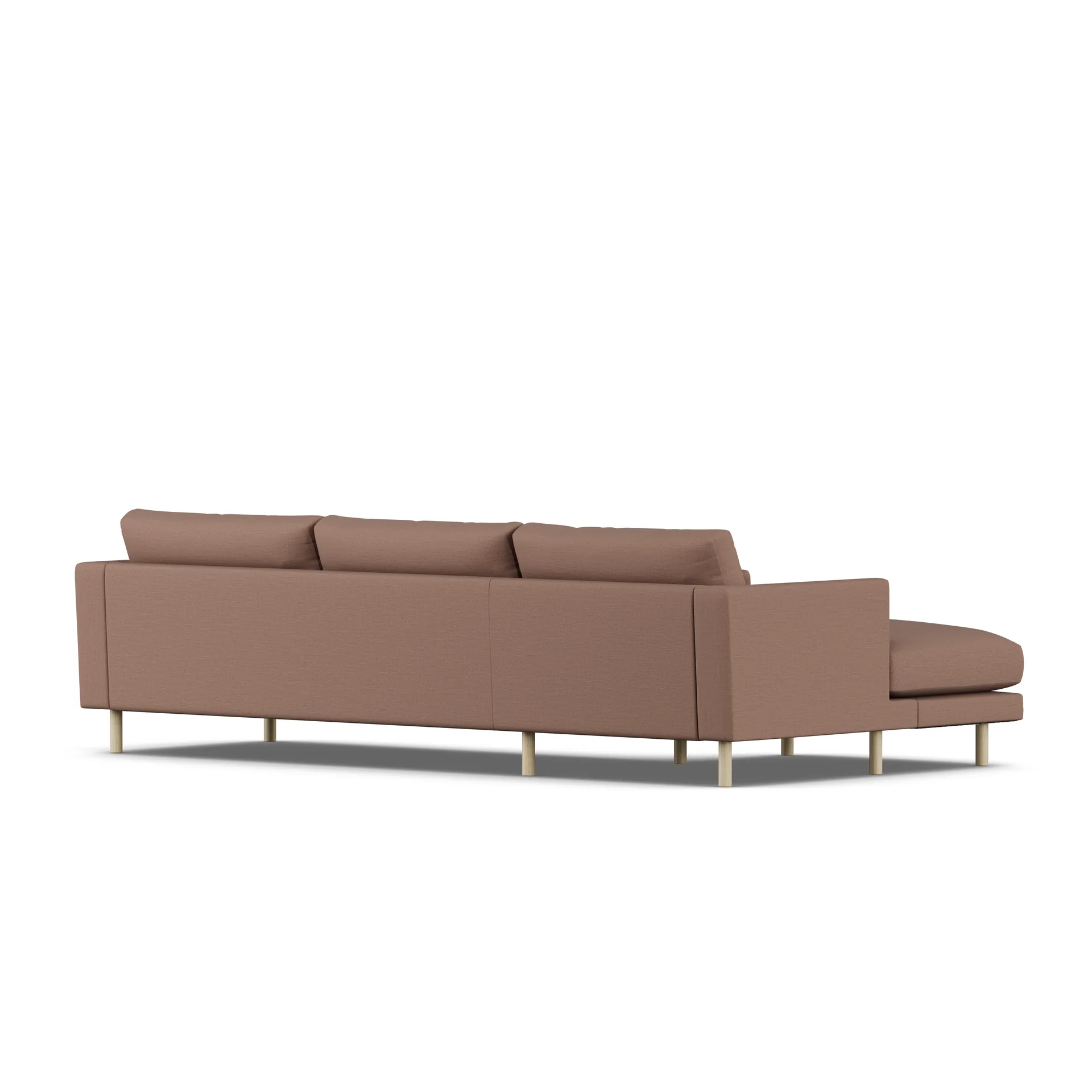Bredhult soffa, Same Rust 6675-vitoljad ek, 2,5-sits C2 1898