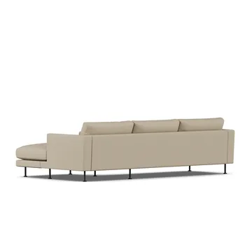 Bredhult soffa - Same Sand 6672-svart stål, 2,5-sits C1 - 1898