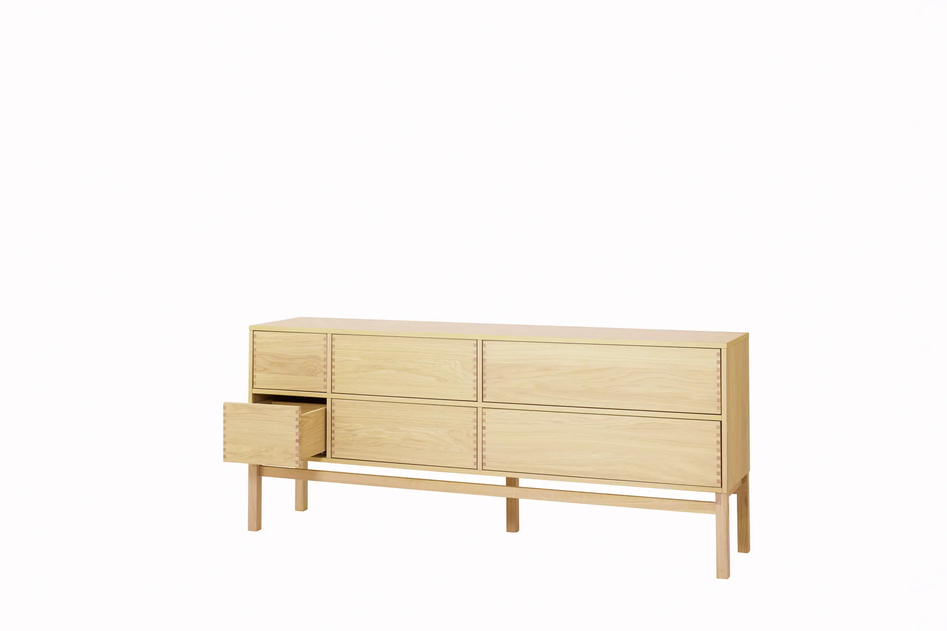 Hylte sideboard 6 lådor 172x73 cm, Ek 1898