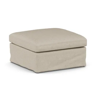 Linnevik fotpall - Bern Beige 0341-vitoljad ek, med kappa - 1898
