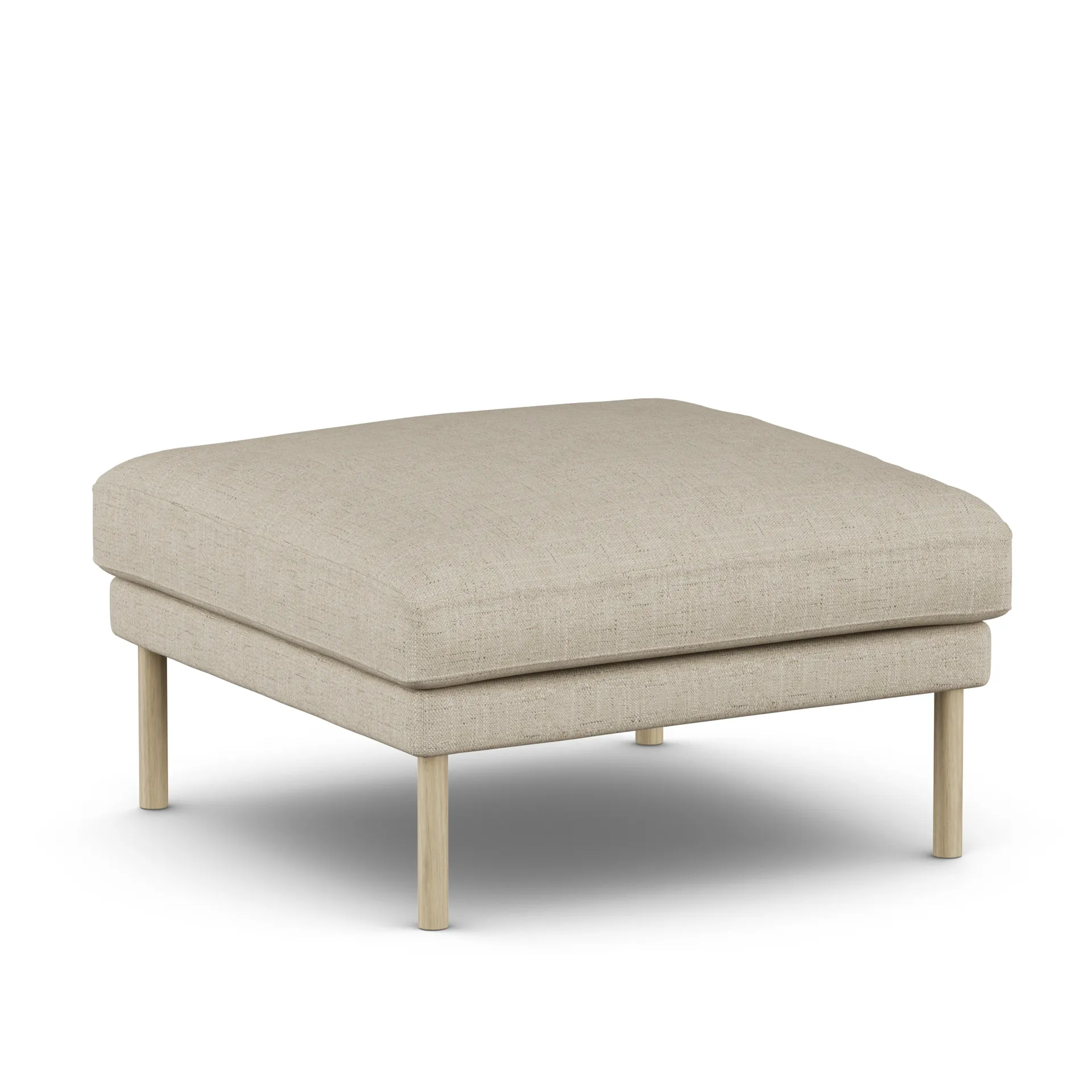 Linnevik fotpall, Bern Beige 0341-vitoljad ek 1898