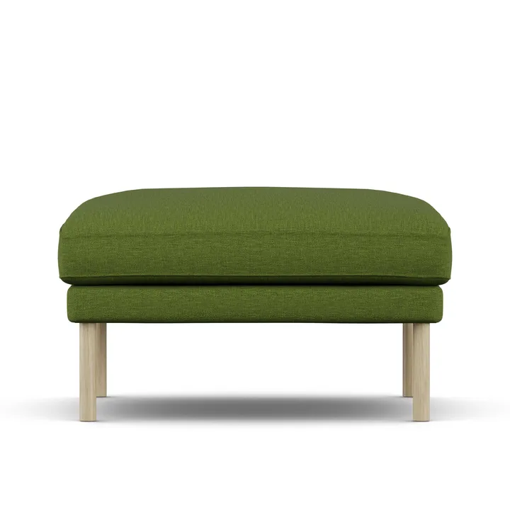 Linnevik fotpall - Luiza Green 3975-vitoljad ek - 1898