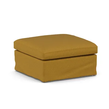 Linnevik fotpall - Luiza Mustard 3972-vitoljad ek, med kappa - 1898