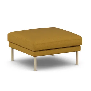 Linnevik fotpall - Luiza Mustard 3972-vitoljad ek, utan kappa - 1898