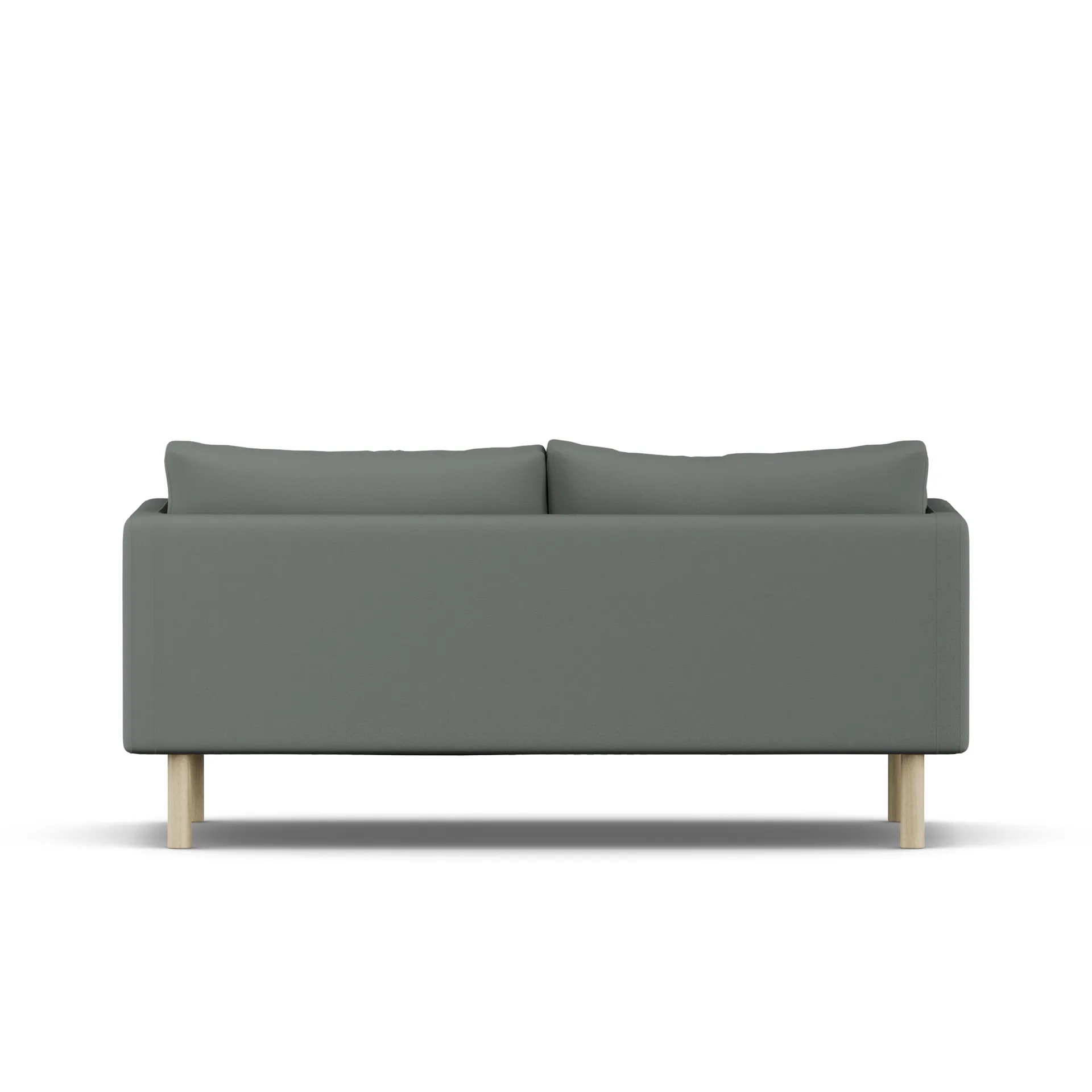 Linnevik soffa, Caleido Grey 1240-vitoljad ek, 2-sits 1898