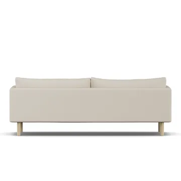 Linnevik soffa - Jump Beige 1956-vitoljad ek, 4-sits - 1898