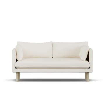 Linnevik soffa - Jump Off White 1954-vitoljad ek, 2-sits - 1898