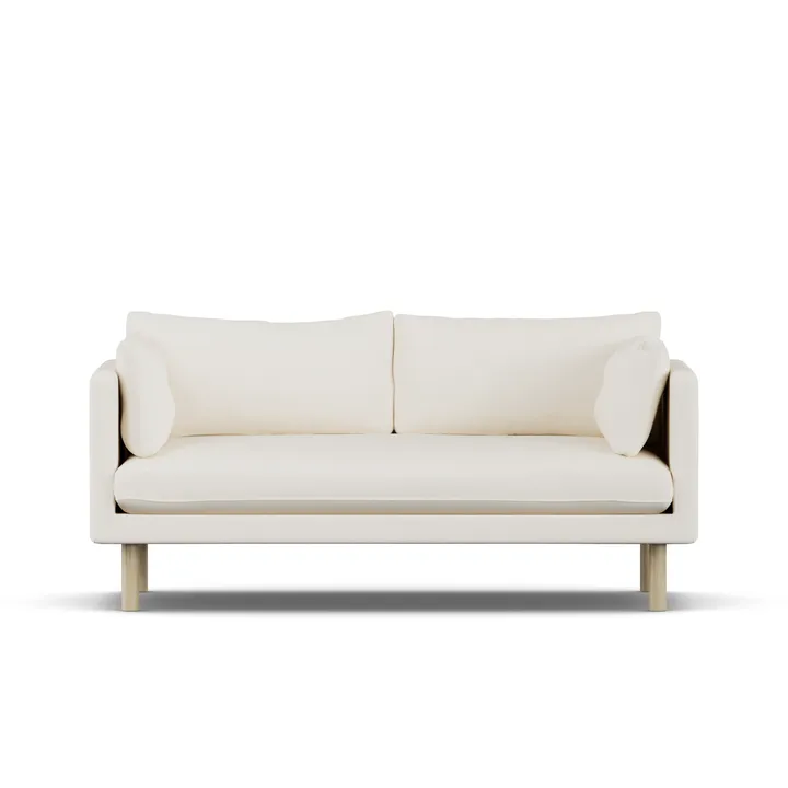 Linnevik soffa - Jump Off White 1954-vitoljad ek, 2-sits - 1898