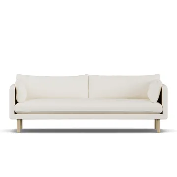 Linnevik soffa - Jump Off White 1954-vitoljad ek, 4-sits - 1898