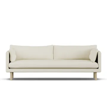 Linnevik soffa - Oslo Nature 1540-vitoljad ek, 4-sits - 1898
