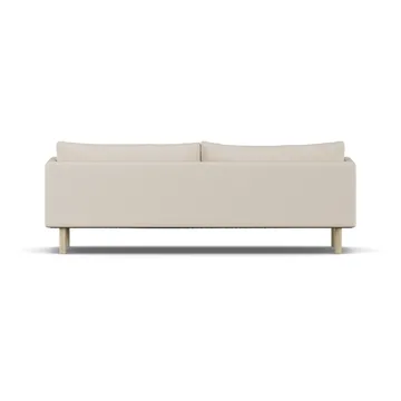 Linnevik soffa - Same Beige 6670-vitoljad ek, 4-sits, utan kappa - 1898